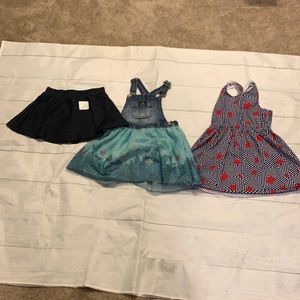 (3) Piece Dress/Skirt Bundle Girls